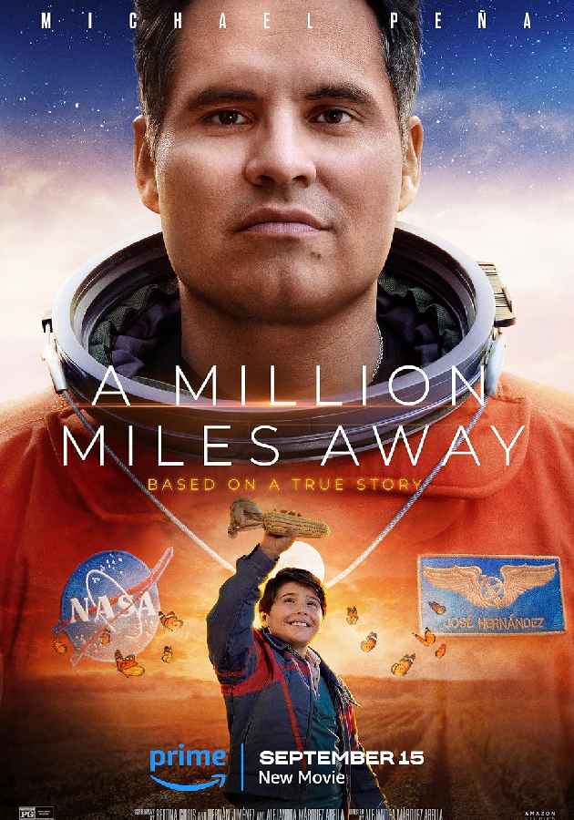The movie poster of A Million Miles Away